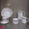 Spk Fine Bone China Tea Set 24 Pcs 6 Person