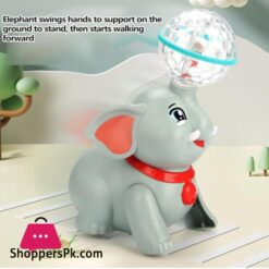 Stunt Elephant With 3D Light And Music Toy For Kids Toys For Kids