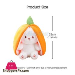 Strawberry Rabbit Plush Cute Bunny 2 In 1 Long Ear Fruit Animal Stuffed Doll Plush Toys Creative Transformation Of Rabbit Doll Plush Doll Reversible Carrot Strawberry Bunny Plush 14 Strawberry Rabbit Plush Cute Bunny 2 In 1 Long Ear Fruit Animal Stuffed Dollplush Toys Creative Transformation Of Rabbit Doll Plush Doll Reversible Carrot Strawberry Bunny Plush