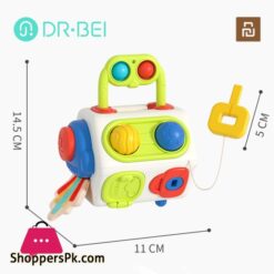 Toddler Busy Cube Interactive Sensory Toy For Toddlers Educational Busy Cube With Rotatable Gears Bubble Push Activities Perfect Gift For Boys Girls Toddlers Educational Toy