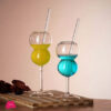 Cocktail Glass Goblet Bubble Ball Cup Juice Milk Water Cup Bar Party And Restaurant Drinkware 400-Ml