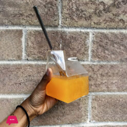 Cocktail Glasses Martini Glasses Creative Milk Box Shape Glasses For Cocktail