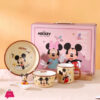 Disney Mickey &Amp; Minnie Ceramic Dinner Set 4 Pieces