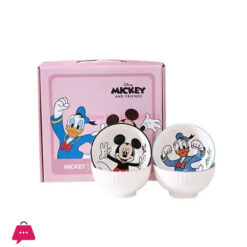 Disney Mickey Mouse Minnie Mouse Cartoon Mini Ceramic Rice Bowl 350Ml