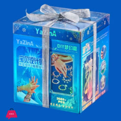 Diy Handmade Beaded Jewelry Box Children'S Crystal Gem Beads Kit For Girls