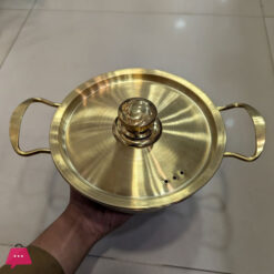 Golden Pot Koreanstyle Noodle Pot With Double Handles Cooking Soup Pot Stainless Steel -18Cm