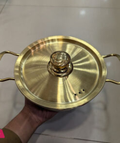 Golden Pot Koreanstyle Noodle Pot With Double Handles Cooking Soup Pot Stainless Steel -22Cm - Image 3