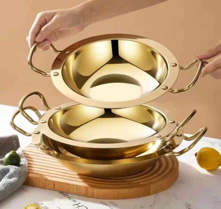 Golden Wok Double Handle 26Cm