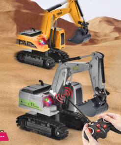 Heavy Construction Remote Control Excavator Toys Kids