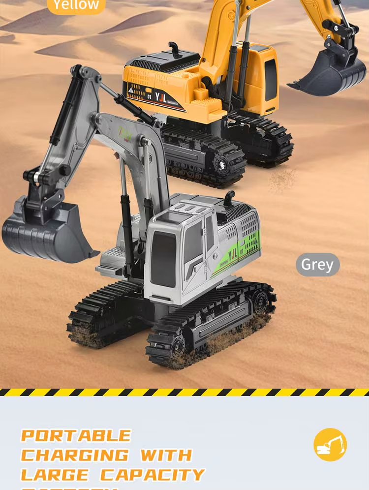 Heavy Construction Remote Control Excavator Toys Kids