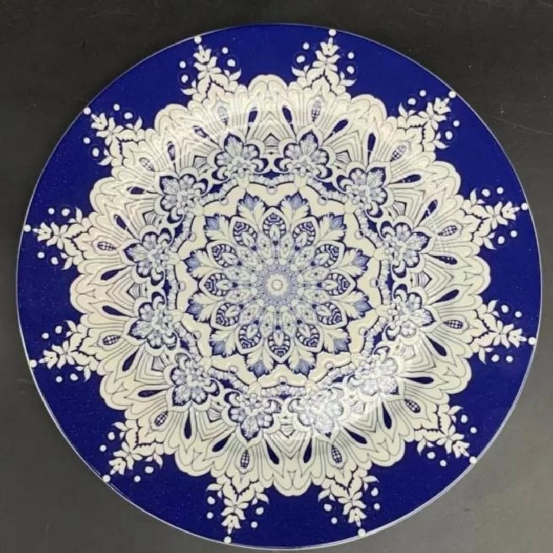 Heirloom Vintage Bone China 18 Pieces Plate Set