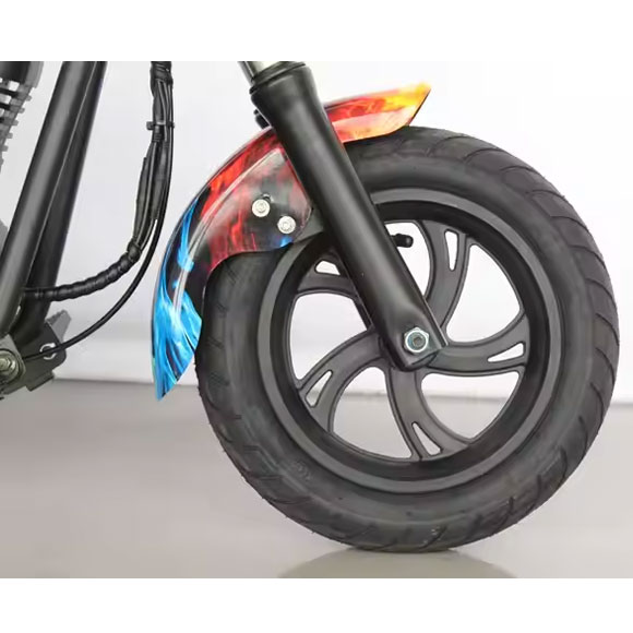 Kids Electric 24V 180W Scooter Mini Harley Electric Scooter Electric Fat Tire Scooter 5-12 Years Kids Smoke Option