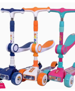 Kids Kick Foot Scooter 3 Pu Wheel Baby Outdoor Toys Bike Scooter - Image 2