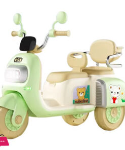 Kids Multi-Functional Electric Double Seater Rechargeable Bike 2-8 Years Kids