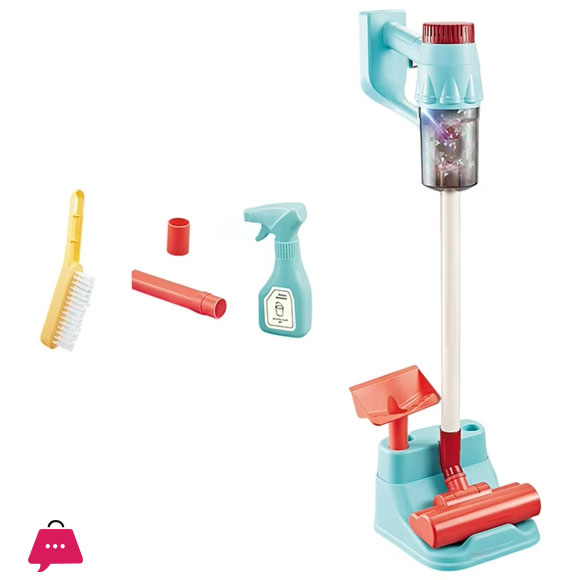 Kids Vacuum Cleaner Cleaning Tools Set Toy Pretend Play House Cleaning Tools For Girls Kids Cleaner 4 Kids Vacuum Cleaner Cleaning Tools Set Toy Pretend Play House Cleaning Tools For Girls Kids Cleaner - Image 2