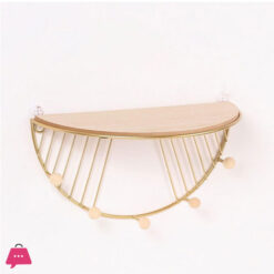 Nordic Style D Shape Wall Hanging Shelf ( Living Room Decoration )