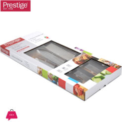 Prestige 3Pc Knife Set Stainless Steel Blades For Precision Cutting And Chopping - 48876