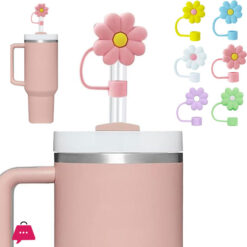  Stanley Straw Cover Silicone Straw Cover 3D Flower