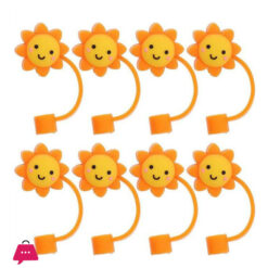  Stanley Straw Cover Silicone Straw Cover Smily Sun