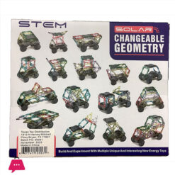Stem Solar Car Diy Geometry Construction Kit 62Pcs