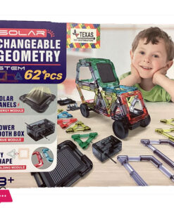 STEM Solar Car DIY Geometry Construction Kit 62pcs