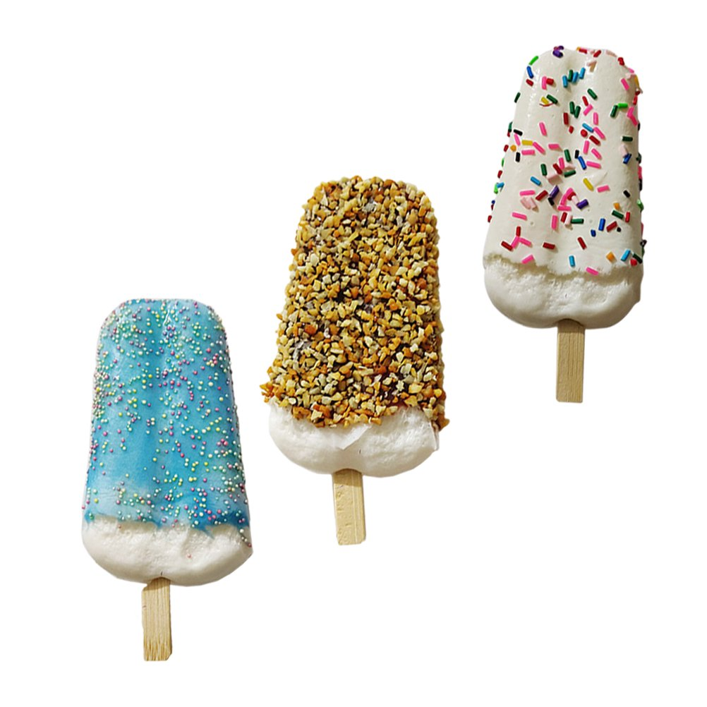 1 Piece Squishy Fridge Magnets, Cute Magnets, Fake Donuts Refrigerator Decoration Bakery Dessert Photo Magnet, Realistic Artificial Ice-Cream Fridge Magnet