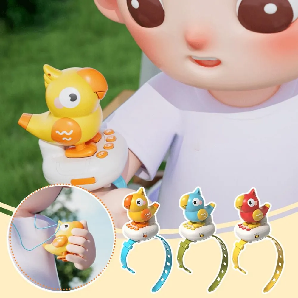 The Smart Electronic Toy For Children Cuckoo Parrot Is Equipped With Artificial Intelligence And Can Be Controlled By Voice And Dialogue