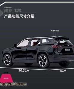 1:24 Nio Es8 Suv New Energy Vehicles Alloy Model Car Toy Diecasts Metal Casting Sound And Light Car Toys - Image 3