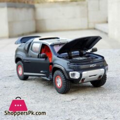 1:32 Chevrolet Colorado Zh2 Alloy Car Model Diecast Toy Off-Road Vehicles Car Model Simulation Sound Light
