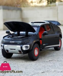 1:32 Chevrolet Colorado Zh2 Alloy Car Model Diecast Toy Off-Road Vehicles Car Model Simulation Sound Light - Image 6