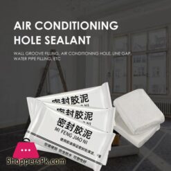 1Pc Wall Hole Sealing Mud For Household Air Conditioning Sewer Kitchen Bathroom Pipe Waterproof Windproof Sealant Clay