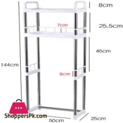 Toilet Rack Cabinet Shelves For Shampoo Holder Shower Bathroom Kitchen Space Saver Shelf Organizer Holder