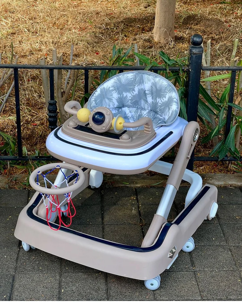 2 In 1 Baby Walker With Basket Ball Style-Bz-803T