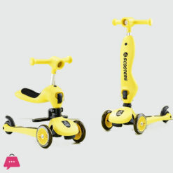 2-In-1 Kids Toddler Scooter With Removable Seat 3 Wheel Scooter For Boys Girls Adjustable Height Extra Wide Deck Scooter 2-8 Years Kids 8 2-In-1 Kids Toddler Scooter With Removable Seat 3 Wheel Scooter For Boys Girls Adjustable Height Extra Wide Deck Scooter 2-8 Years Kids
