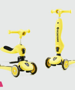2-In-1 Kids Toddler Scooter With Removable Seat 3 Wheel Scooter For Boys Girls Adjustable Height Extra Wide Deck Scooter 2-8 Years Kids 34 2-In-1 Kids Toddler Scooter With Removable Seat 3 Wheel Scooter For Boys Girls Adjustable Height Extra Wide Deck Scooter 2-8 Years Kids - Image 3