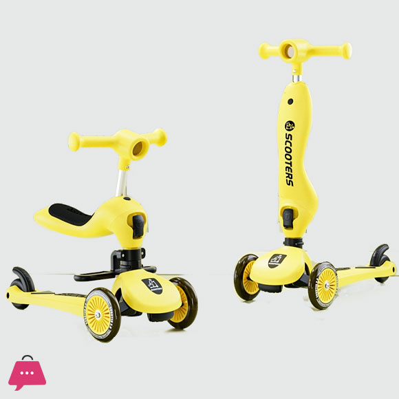 2-In-1 Kids Toddler Scooter With Removable Seat 3 Wheel Scooter For Boys Girls Adjustable Height Extra Wide Deck Scooter 2-8 Years Kids 5 2-In-1 Kids Toddler Scooter With Removable Seat 3 Wheel Scooter For Boys Girls Adjustable Height Extra Wide Deck Scooter 2-8 Years Kids - Image 3