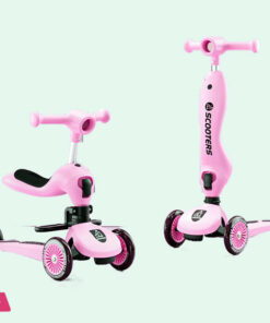 2-In-1 Kids Toddler Scooter With Removable Seat 3 Wheel Scooter For Boys Girls Adjustable Height Extra Wide Deck Scooter 2-8 Years Kids 33 2-In-1 Kids Toddler Scooter With Removable Seat 3 Wheel Scooter For Boys Girls Adjustable Height Extra Wide Deck Scooter 2-8 Years Kids - Image 2