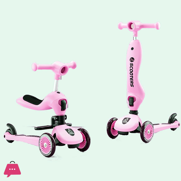 2-In-1 Kids Toddler Scooter With Removable Seat 3 Wheel Scooter For Boys Girls Adjustable Height Extra Wide Deck Scooter 2-8 Years Kids 4 2-In-1 Kids Toddler Scooter With Removable Seat 3 Wheel Scooter For Boys Girls Adjustable Height Extra Wide Deck Scooter 2-8 Years Kids - Image 2