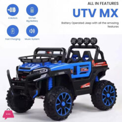 2 Seater Utv Mx 4X4 Battery Operated Electric Jeep For 2-12 Years Kids