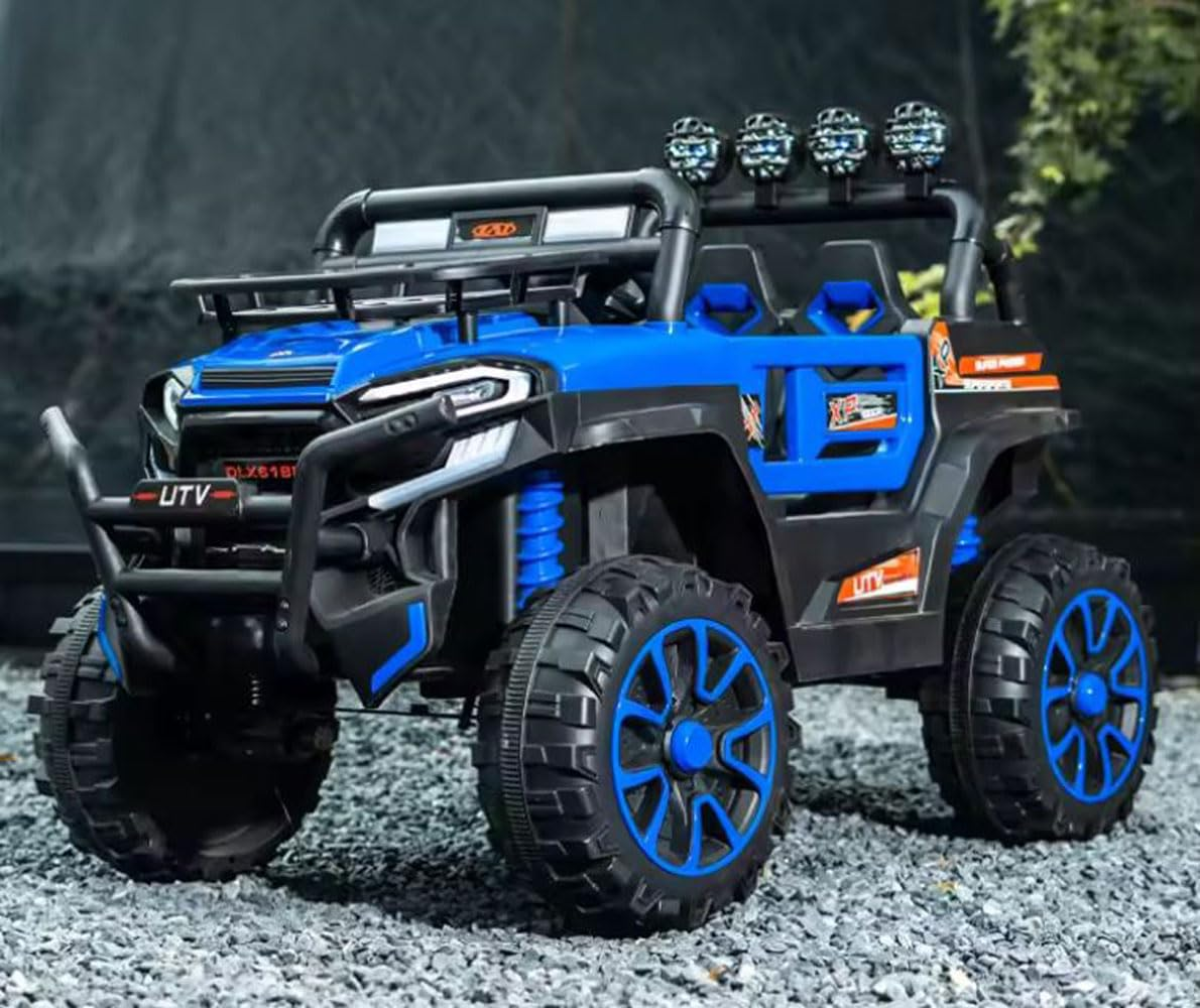 2 Seater Utv Mx 4X4 Battery Operated Electric Jeep For 2-12 Years Kids