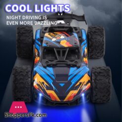 2.4G Remote Control Cars Rc Car Electric Led Lights 4Wd Stunt Climbing Cars With Spray Toys For Boys Kids Children Gift