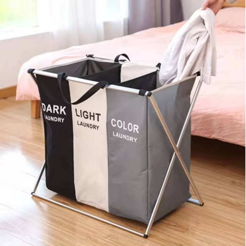 Clothes Laundry Basket Foldable Storage Basket