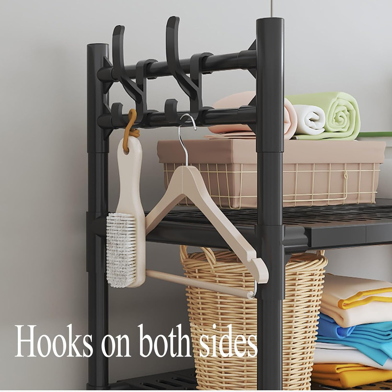 3-Tier Over The Toilet Storage Rack Washing Machine Shelf Kitchen Rack Floor Standing Bathroom Accessories