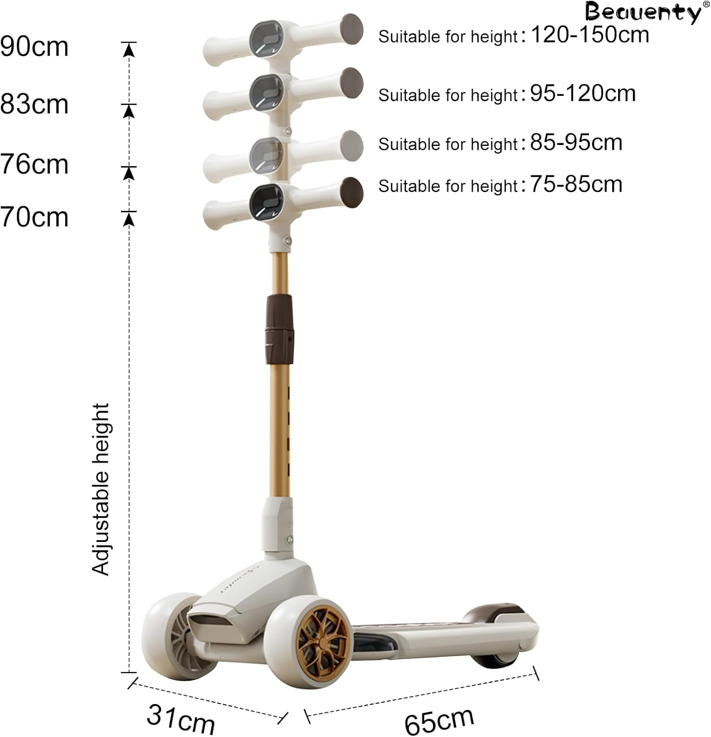 3 Wheel Kids Scooter Flashing Wheels Scooter For Kids 4 Height Adjustable Kids Toys For Age 2-13 Years Old Boys Girls Easy Folding 7 3 Wheel Kids Scooter Flashing Wheels Scooter For Kids 4 Height Adjustable Kids Toys For Age 2-13 Years Old Boys Girls Easy Folding