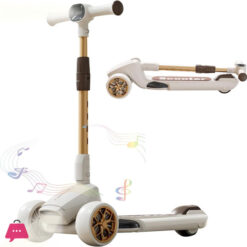 3 Wheel Kids Scooter Flashing Wheels Scooter For Kids 4 Height Adjustable Kids Toys For Age 2-13 Years Old Boys Girls Easy Folding 5 3 Wheel Kids Scooter Flashing Wheels Scooter For Kids 4 Height Adjustable Kids Toys For Age 2-13 Years Old Boys Girls Easy Folding