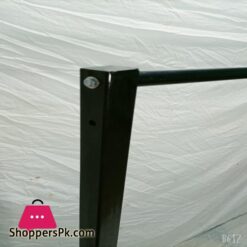 6 Ft Cloth Hanging Trolley Stand With Wheels