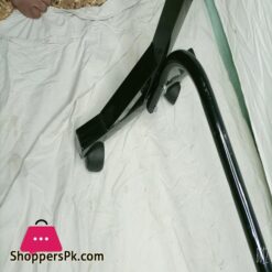 6 Ft Cloth Hanging Trolley Stand With Wheels