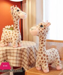 Adorable Giraffe Plush Doll Soft Stuffed Toy Kids Hugging Pillow Gift 3040cm