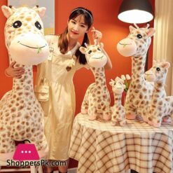 Adorable Giraffe Plush Doll Soft Stuffed Toy Kids Hugging Pillow Gift 3040Cm