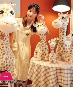 Adorable Giraffe Plush Doll Soft Stuffed Toy Kids Hugging Pillow Gift 3040Cm